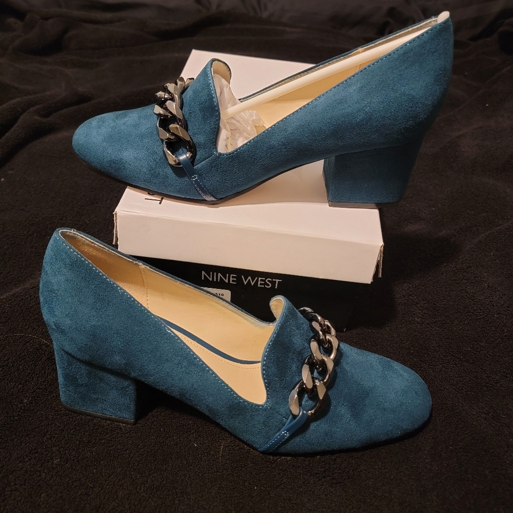 NWT Nine West Remal2 Loafer Heel